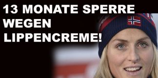 Langlaufweltmeisterin Johaug: 13 Monate Sperre wegen Lippencreme!